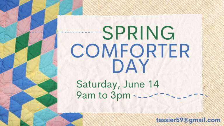 Comforter Knotting Days