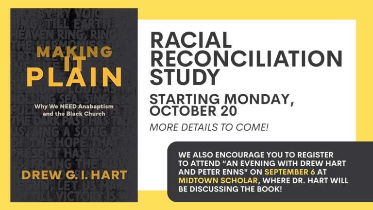 Racial Reconcilation - Making it Plain