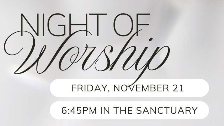 Worship Night Nov '25