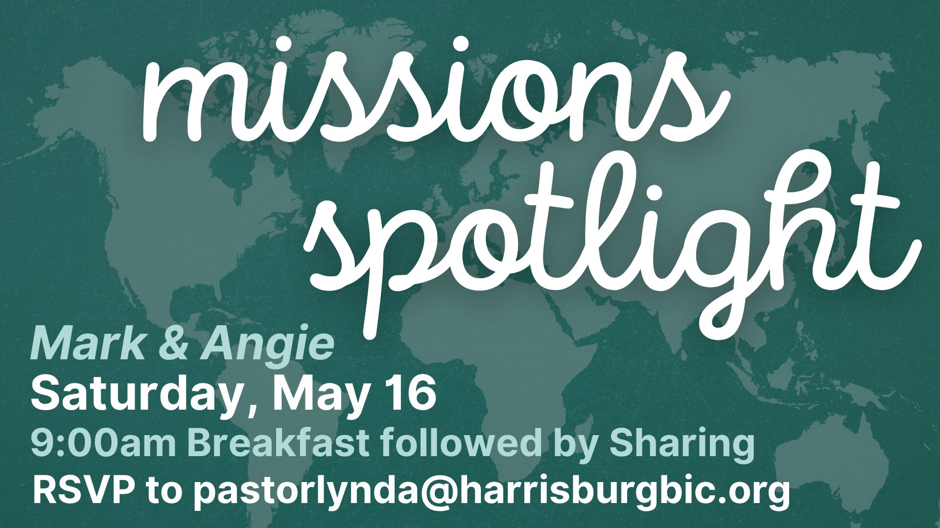 Missions Spotlight Breakfast