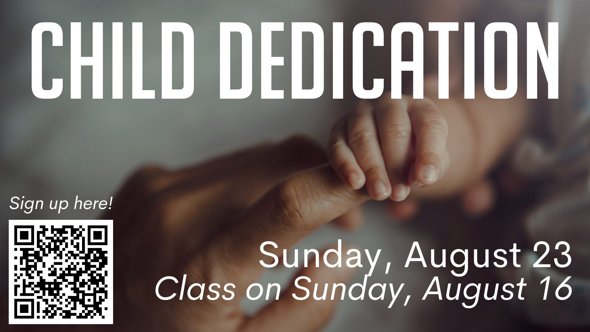 child dedication