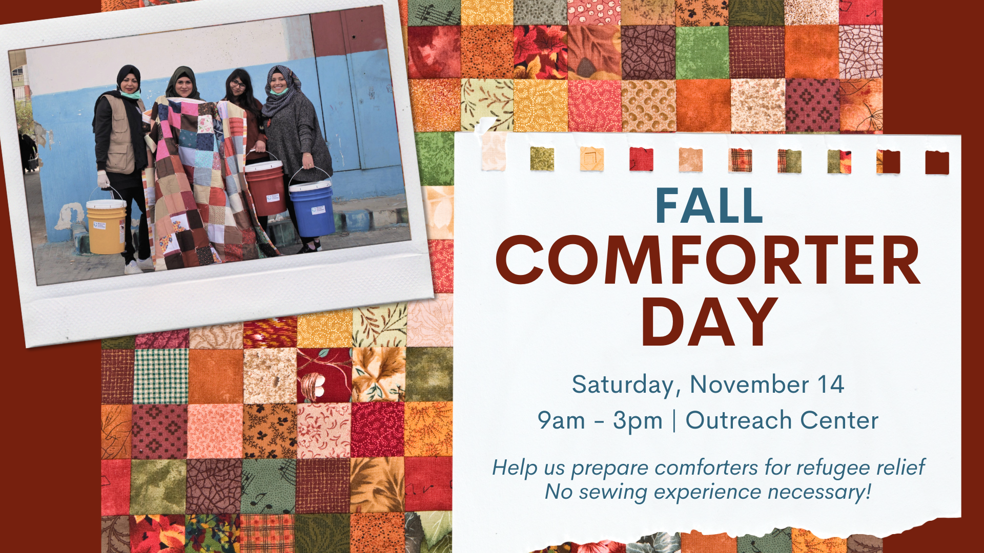 Comforter Knotting Days